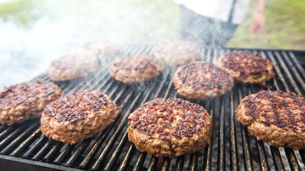 hampurilainen grilli grillaus