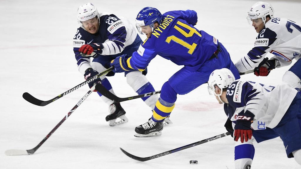 Ruotsi-Ranska, jääkiekon MM-kisat 2018.