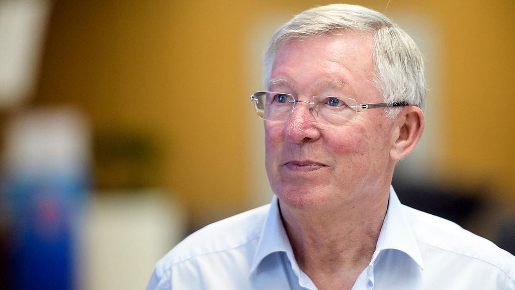 Sir Alex Ferguson kuvattuna kesällä 2017.