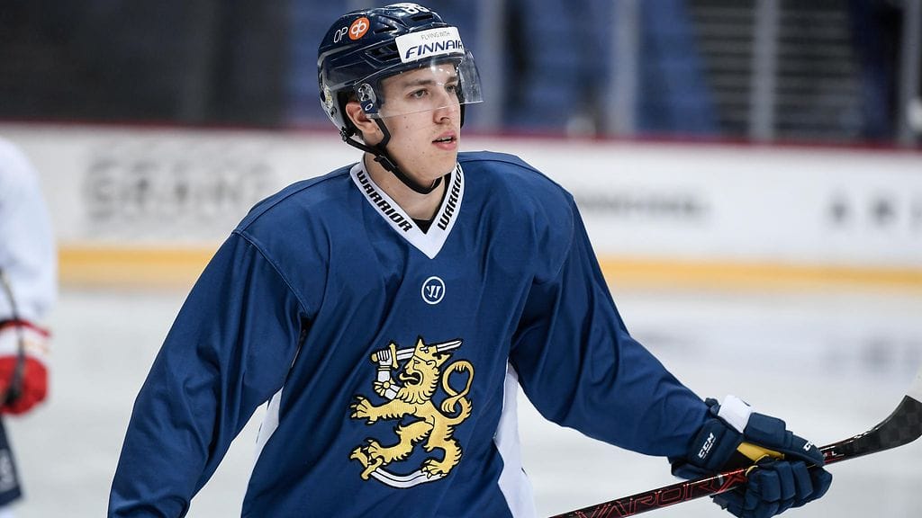 Teuvo Teräväinen pelaa Leijonissa jääkiekon MM-kisoissa.
