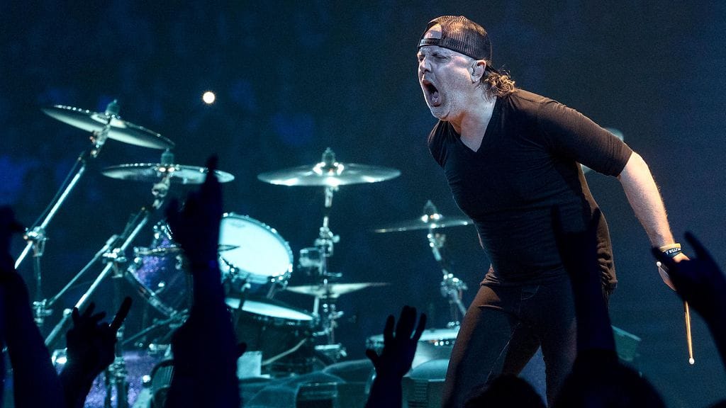 Metallica Hartwall Arena 9.5.2018 Lars Ulrich