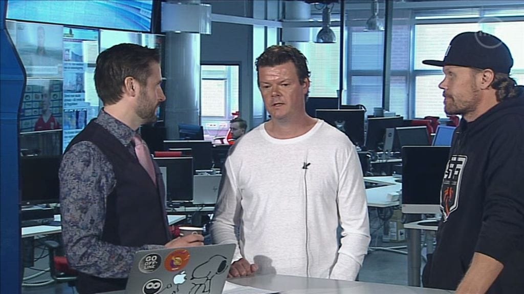 Teemu Niikko, Karri Kivi ja Olli Jokinen.