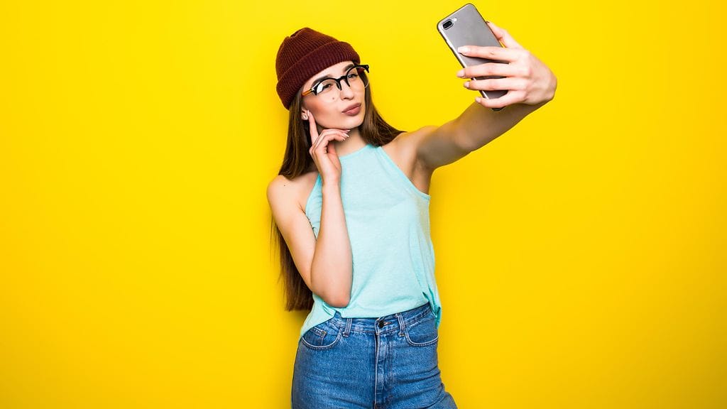 Yksinkertainen vinkki: älä mutrista suuta, vaan hymyile! Kuvituskuva.