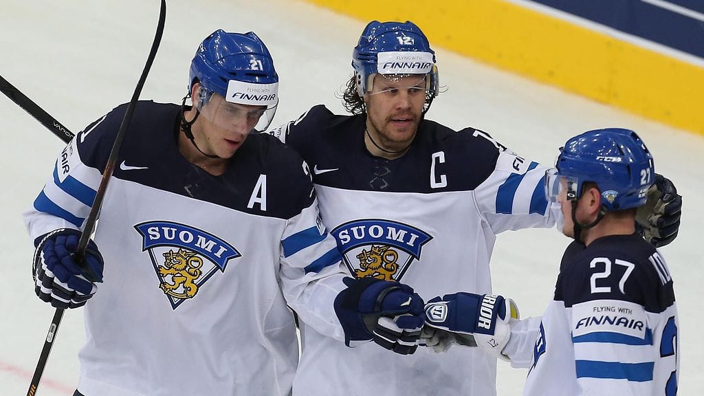 Olli Jokinen oli Suomen kapteeni Minskin MM-kisoissa 2014.