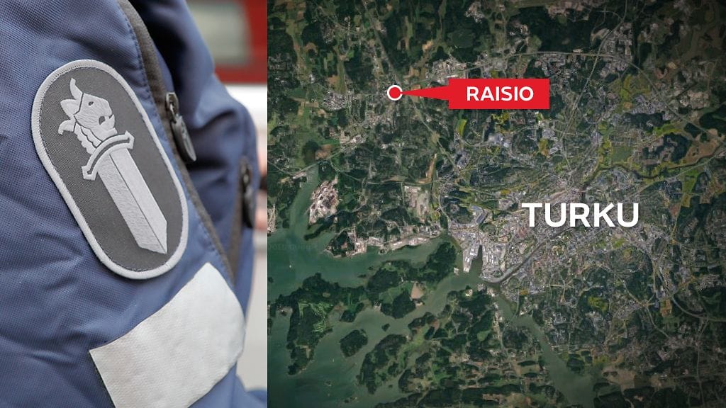 Tilanne sattui Turun lähellä Raisiossa.