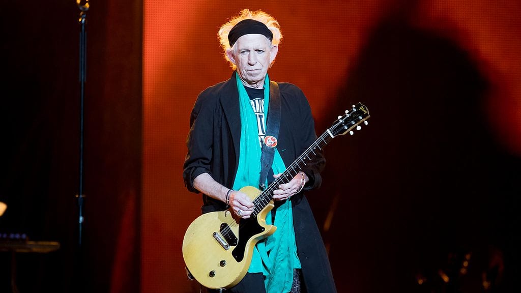 Keith Richards ei ollut tyytyväinen Donald Trumpiin.