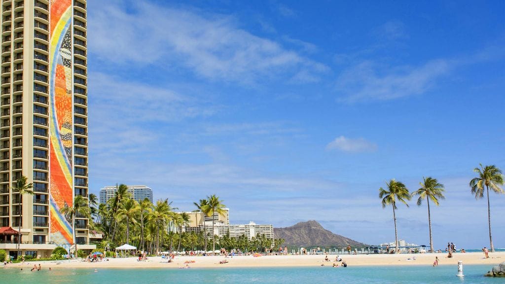 AOP Waikiki Oahu Honolulu Havaji ranta beach