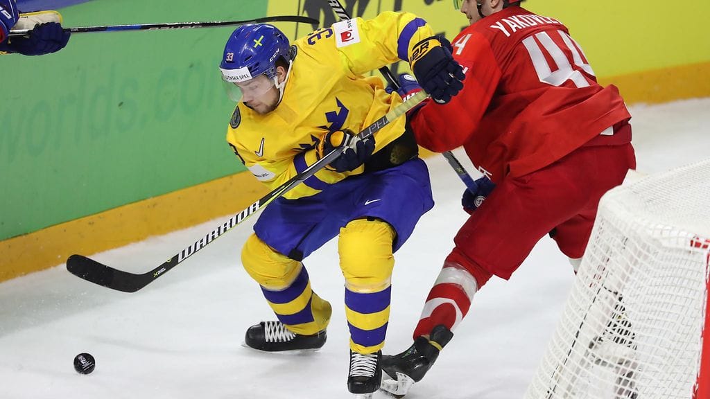 Viktor Arvidsson näytti maalinteon mallia MM-kisoissa.
