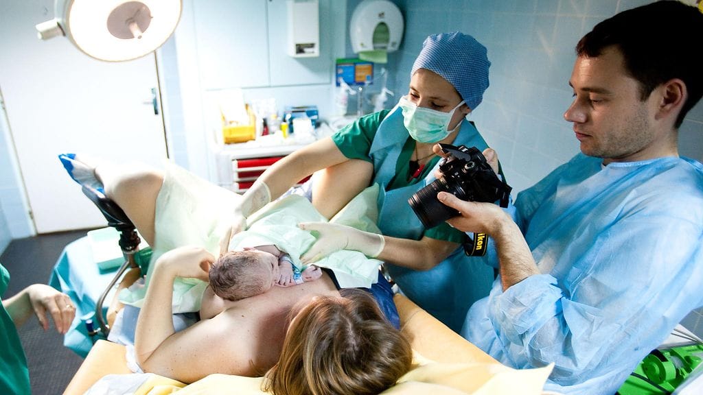 Kuvituskuvaa ranskalaisesta sairaalasta.