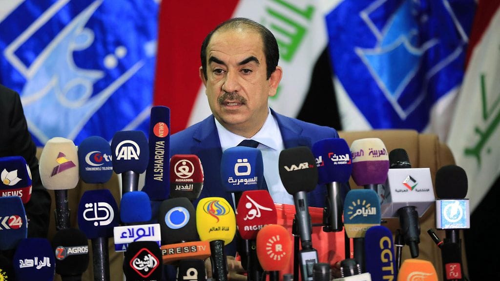 Irakin vaaleista vastaava johtaja Riyadh Al-Badran julkisti parlamenttivaalien virallisen tuloksen.