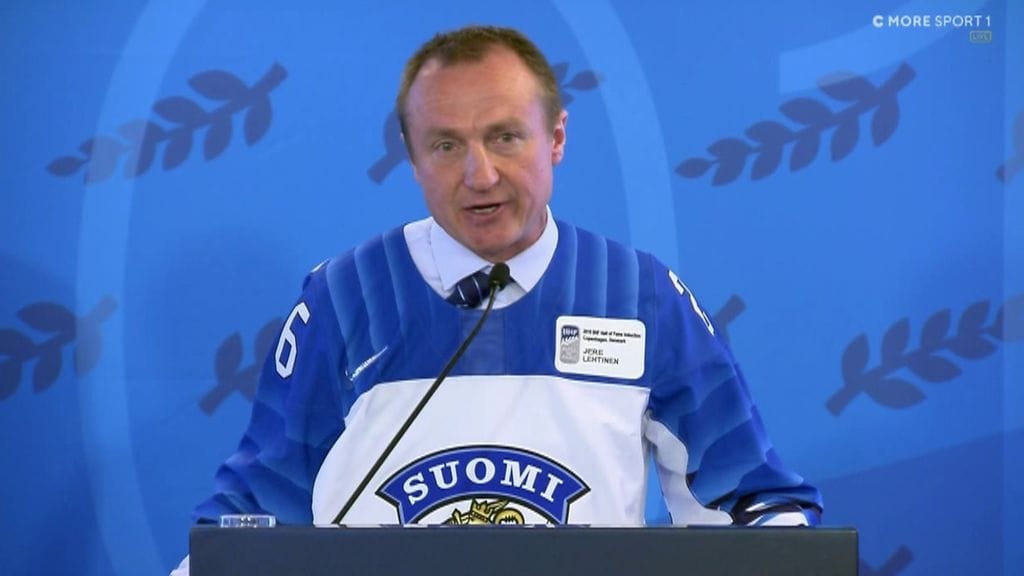 Jere Lehtinen valittiin kansainvälisen jääkiekkoliiton IIHF:n kunniagalleriaan.