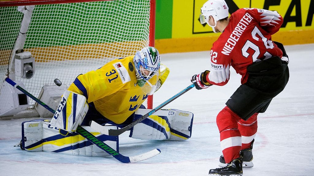 Anders Nilsson torjui Ruotsin MM-kultaan.