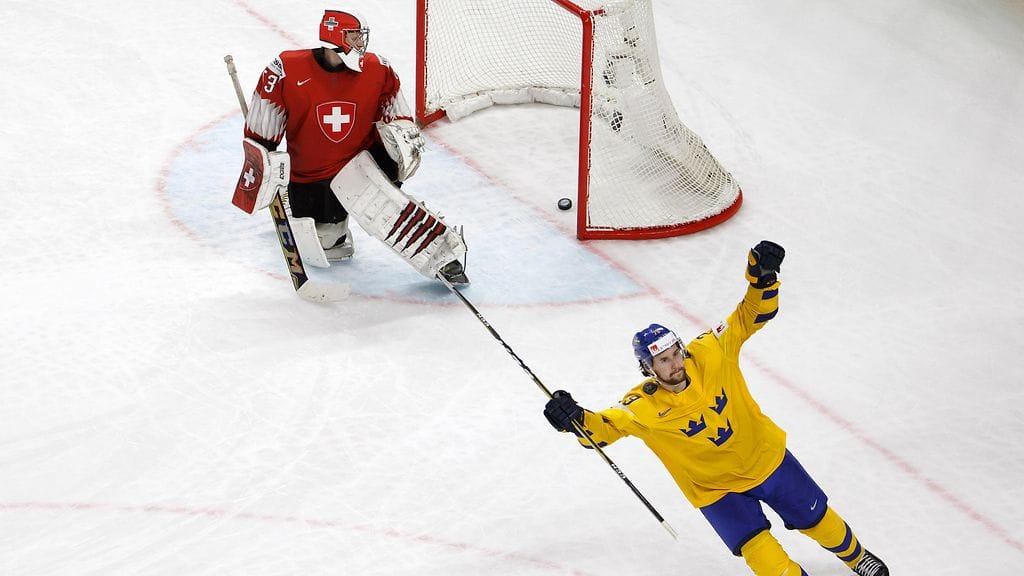 Ruotsi voitti maalimanmestaruuden Sveitsiä vastaan.