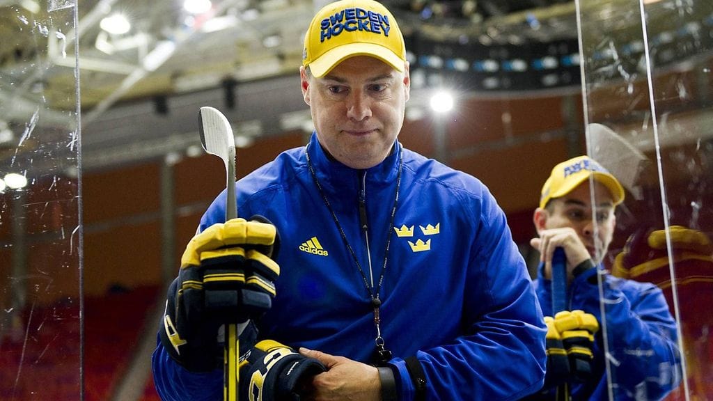 Ruotsin päävalmentaja Rikard Grönborg saa maan NHL-tähdiltä.