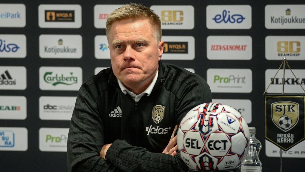Tommi Kautonen toimi SJK:n päävalmentajana viime joulukuusta lähtien.