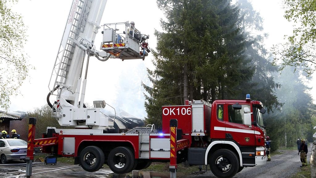 Lehtikuva paritalo paloi Oulu 22.5.18