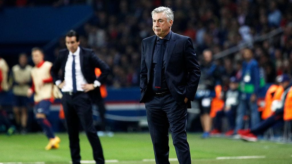 Carlo Ancelotti on Napolin uusi päävalmentaja.