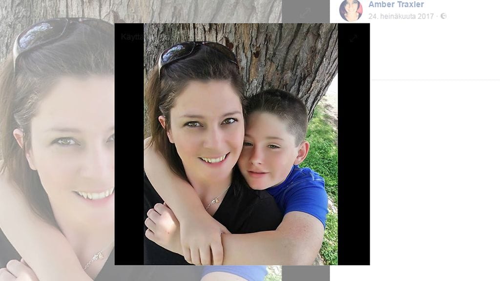 Amerillainen Amber kertoo kauhunhetkistään, kun hänen 10-vuotias poikansa yritti riistää oman henkensä. – Kun poika löydettiin, hänellä ei ollut pulssia, Traxler muistelee Love What Matters -sivustolla. Kuvan lähde Facebook