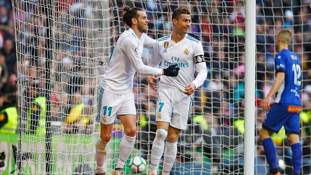 Cristiano Ronaldo ja Gareth Bale