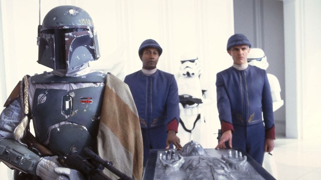 Boba Fett Imperiumin vastaisku -elokuvassa.