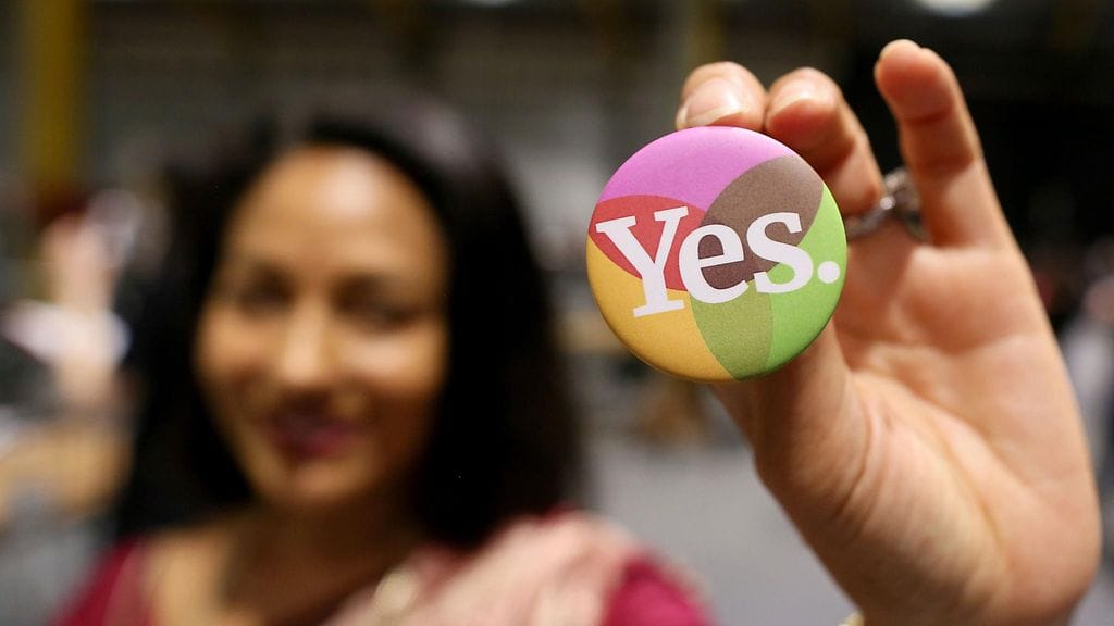 Irlanti sanoo kyllä aborttilain muutokselle.