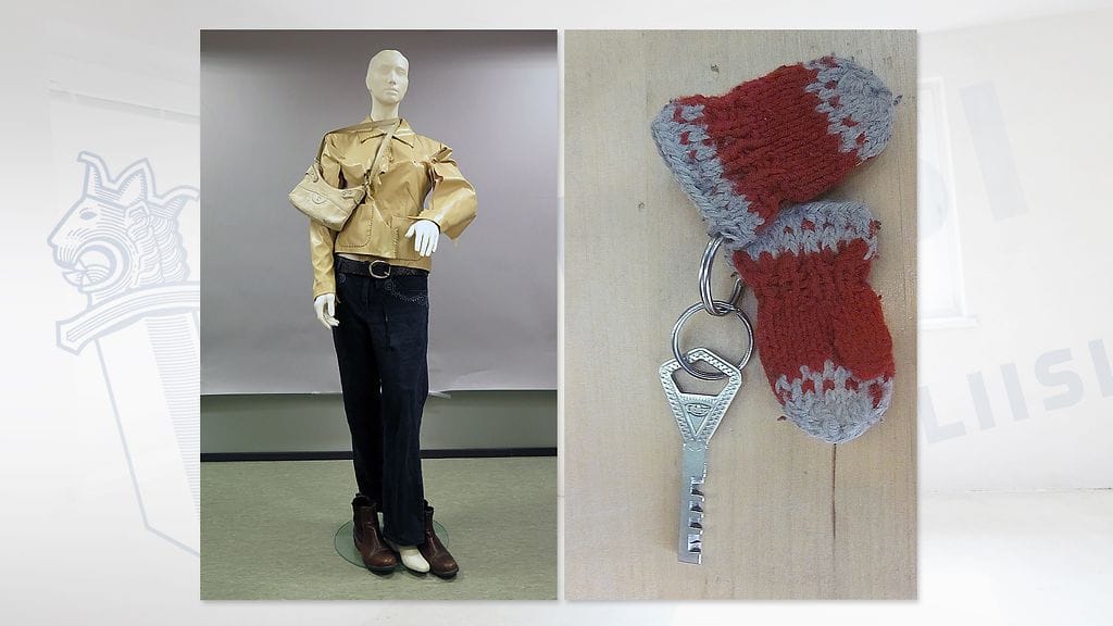 Poliisi julkaisi etsintätiedotteessaan iltapäivällä kuvat kateissa olleen naisen vaatteista ja avaimenperälapasista.