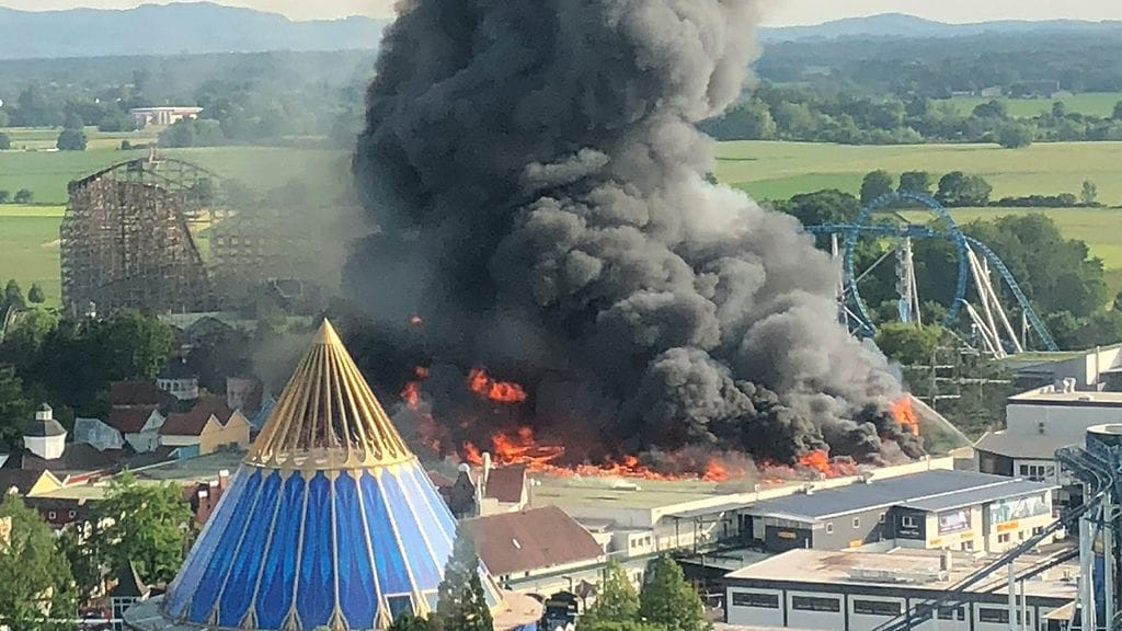 Europa-Parkin tulipalo 1