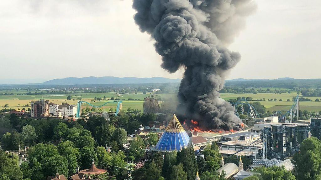 Europa-Parkin tulipalo 2