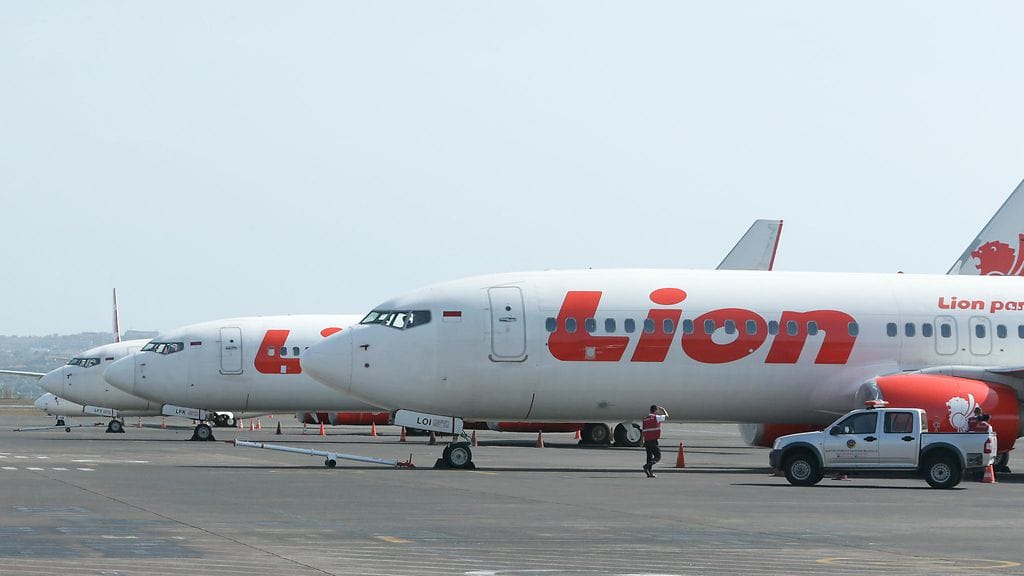 Arkistokuva Lion Airin lentokoneesta.