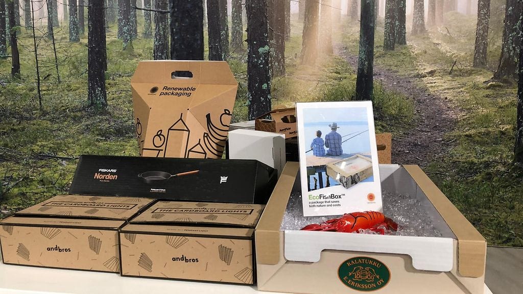 puu, pakkaukset, Stora Enso