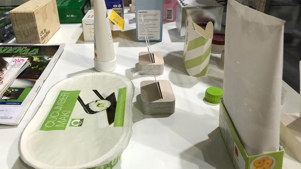 Puusta voidaan valmistaa esimerkiksi elintarvikepakkauksia.