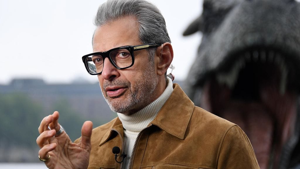 Jeff Goldblum Lontoossa Tyrannosaurus Rex 24.5.2018 2
