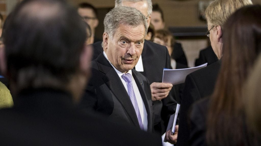 niinistö luoman virkaanastujaisissa lehtikuva 030618