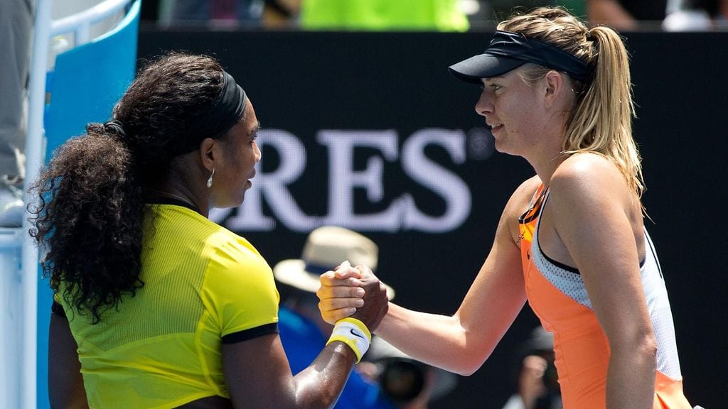 Serena Williams ja Maria Sharapova