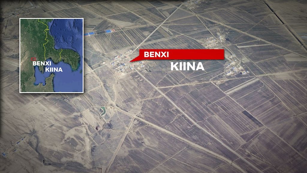 Kaivos sijaitsee Kiinan Liaoningissa Benxin kaupungissa.