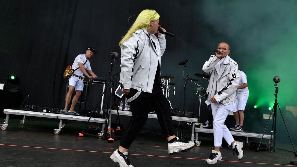 Alma Rock am Ring -festivaaleilla Nürnbergissa 3.6.2018 2