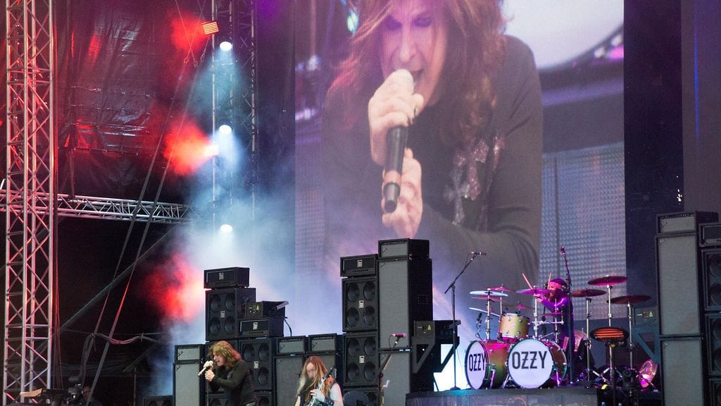 Ozzy Osbourne esiintyi mitä suurimmalla todennäköisyydellä viimeistä kertaa Suomessa Hyvinkään Rockfesteillä torstaina 6.6.