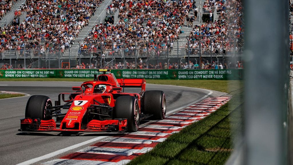 Kimi Räikkönen oli perjantain toisten harjoitusten toiseksi nopein.