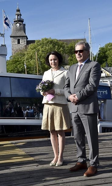 Presidenttipari Naantalissa