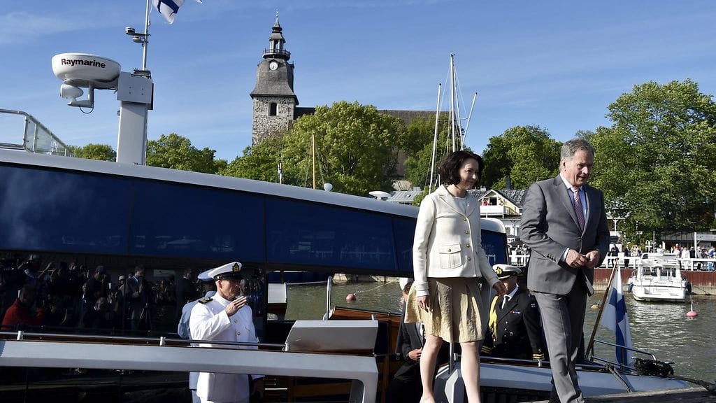 Presidenttipari Naantalissa