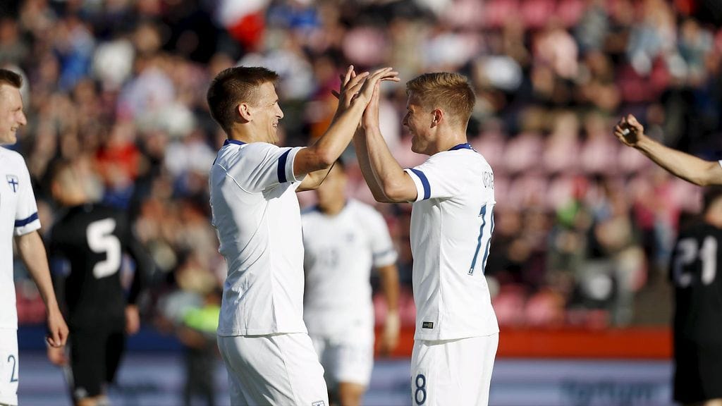 Huuhkajat kukisti Valko-Venäjän 2-0.