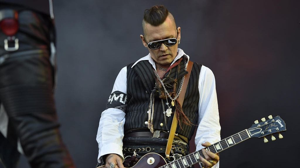 Johnny Depp Kaisaniemi 10.6.2018