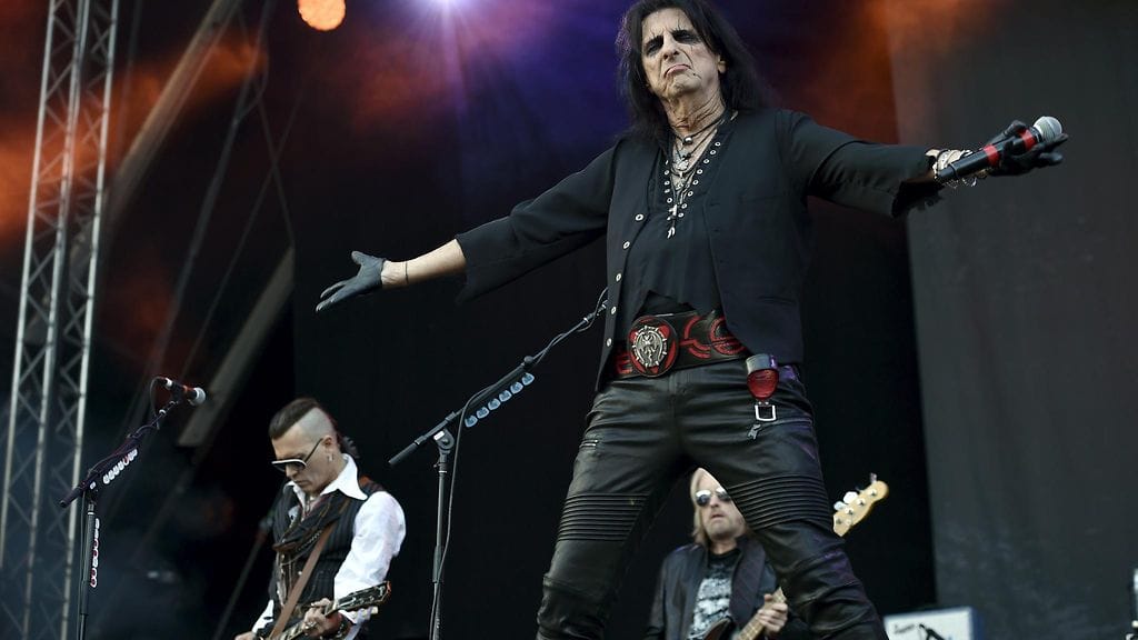 Johnny Depp Alice Cooper Kaisaniemi 10.6.2018