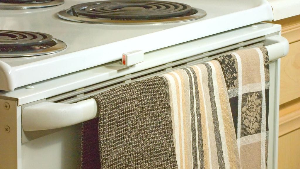 Keittiöpyyhkeet tulisi vaihtaa päivittäin.