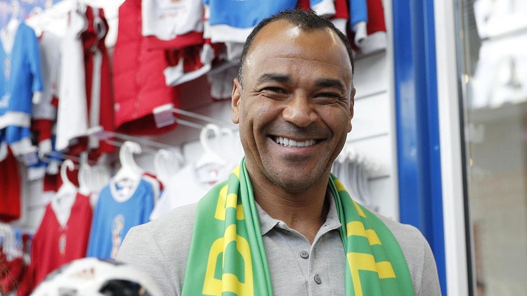 Cafu oli seuraamassa MM-kisojen avausottelua.