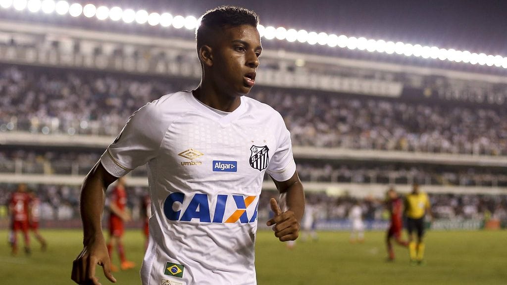 Brasilialainen Rodrygo siirtyy Real Madridin riveihin.