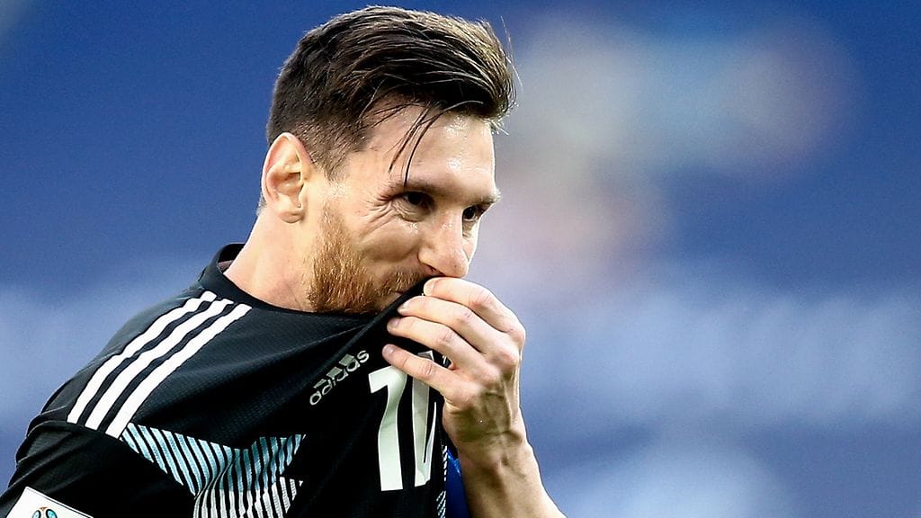 Argentiinalainen supertähti Lionel Messi jäi maaleitta MM-avauksessa Islantia.