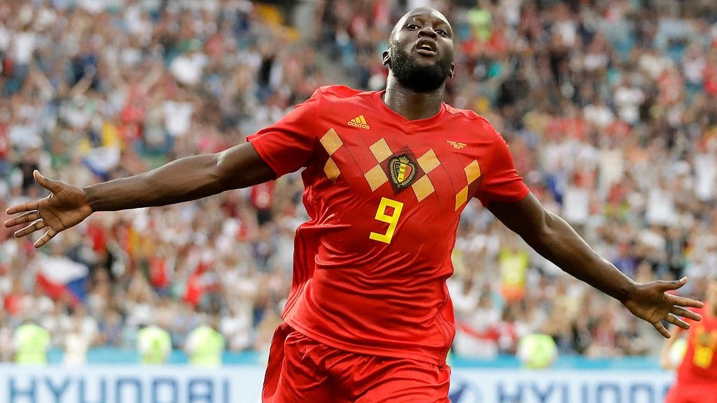 Romelu Lukaku iski Belgialle kaksi maalia Panamaa vastaan.