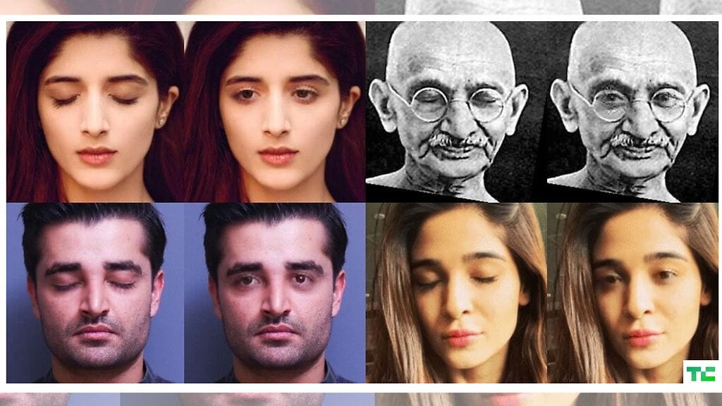 Testissä koehenkilöt uskoivat silmät aidoiksi tai ainakin myönsivät, etteivät ole varmoja, onko ne luotu tietokoneella. Kuvan lähde Techcruch