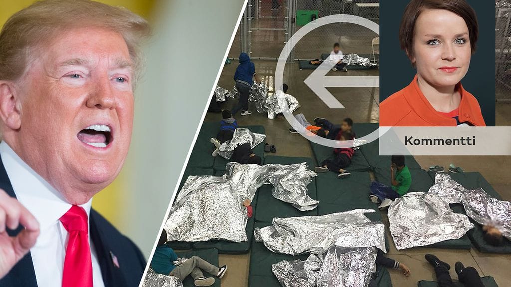 Trump päätti myöhään keskiviikkona lopettaa siirtolaislasten erottamisen vanhemmistaan Yhdysvaltojen rajalla.